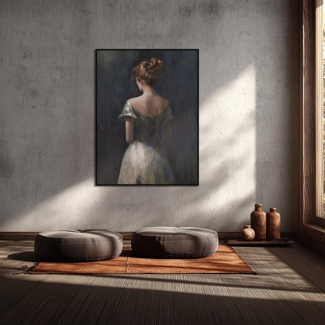 Silent Grace - Classical Portrait#M2701 Painting artwepaint 