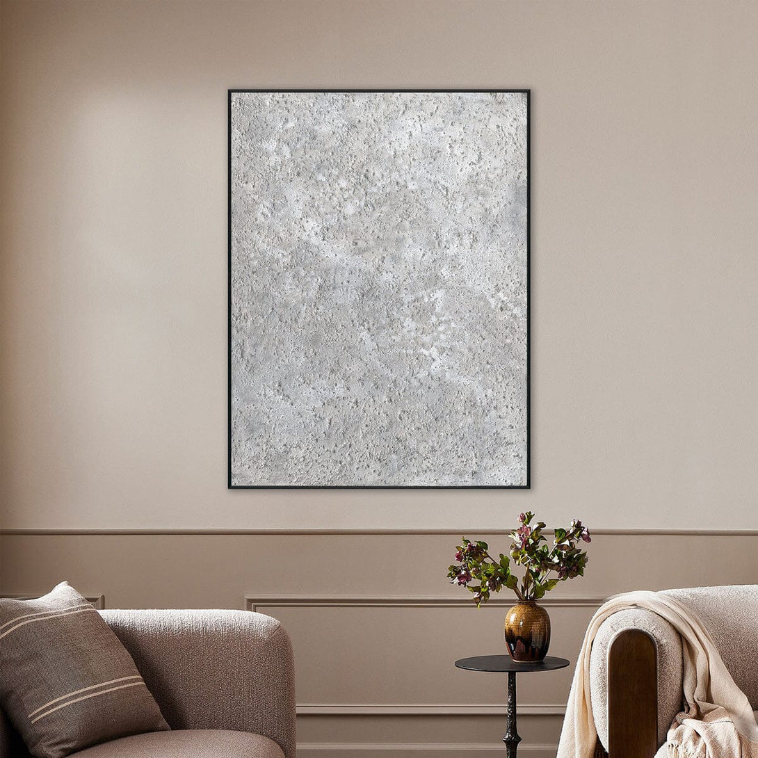 Silent Grey - Concrete Texture Abstract #J4111 Painting artwepaint 