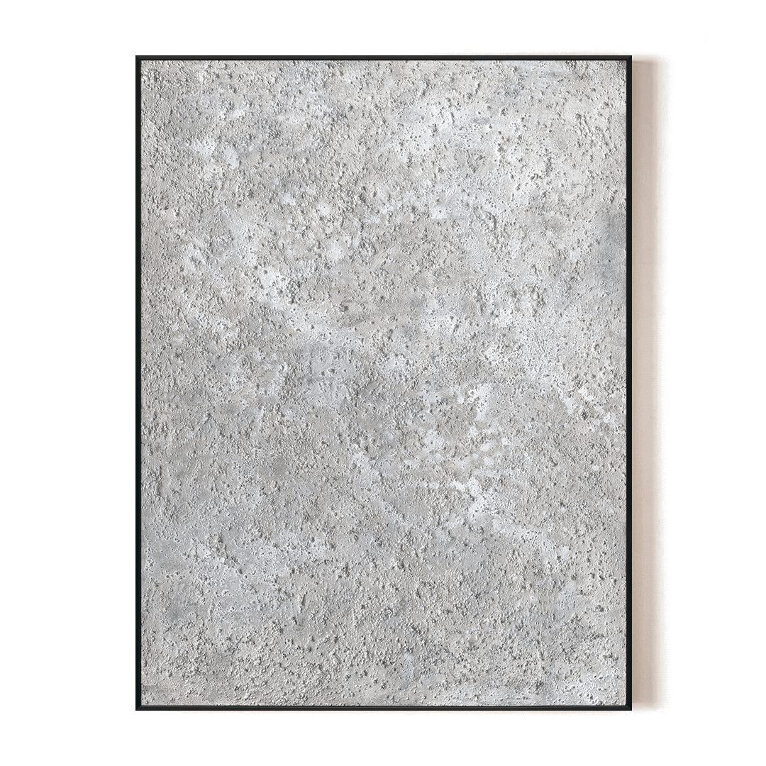 Silent Grey - Concrete Texture Abstract #J4111 Painting artwepaint 