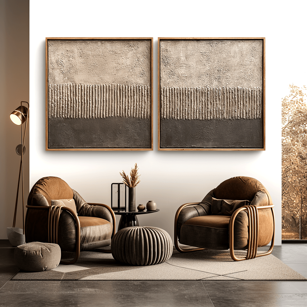 Silent Layers – Wabi-Sabi Beige Texture Set #awp75 Painting artwepaint 