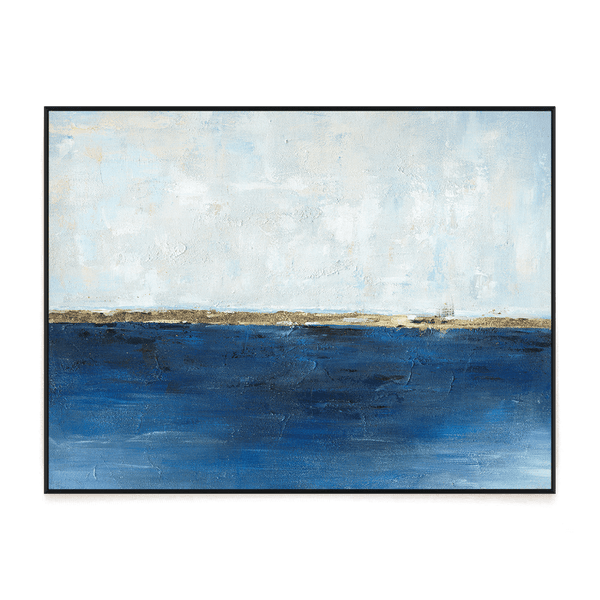 Silent Shore-Blue Horizon Painting #I2609 Painting artwepaint 