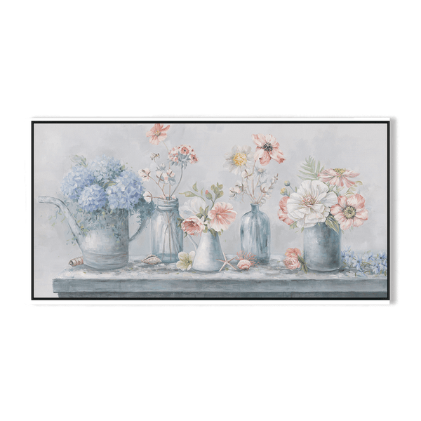 Silent Vases – Floral Still Life#L4612 Painting artwepaint 