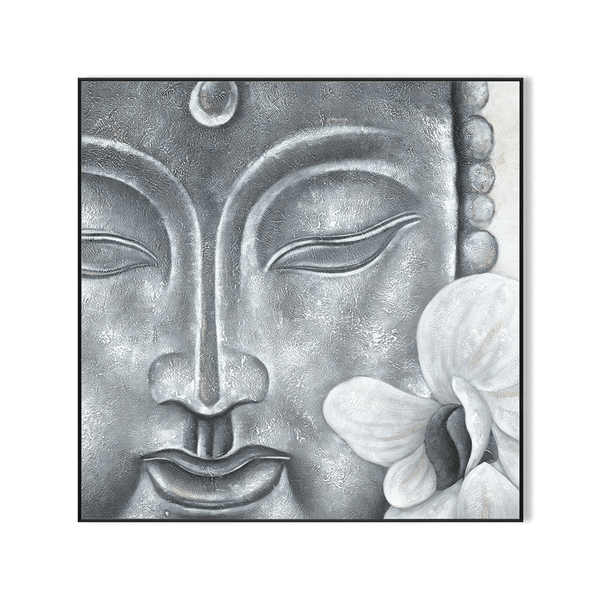 Silver Grace - Eternal Tranquility Buddha #F0399 Painting artwepaint 