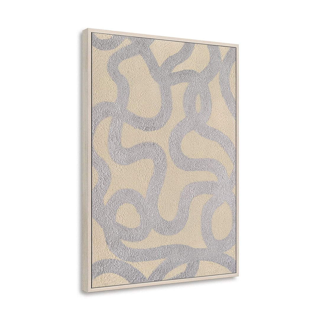 Silver Rhythm - Modern Abstract Texture Painting#L2630 Painting artwepaint 