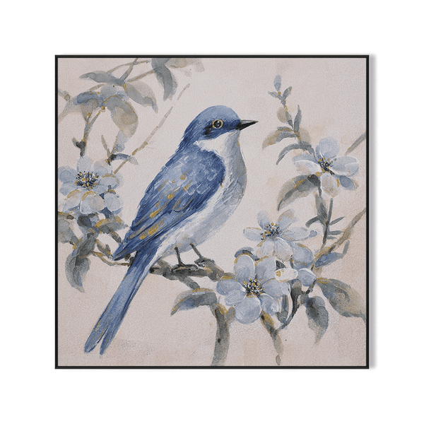 Spring Branch View - Bluebird Floral Painting#M3614 Painting artwepaint 