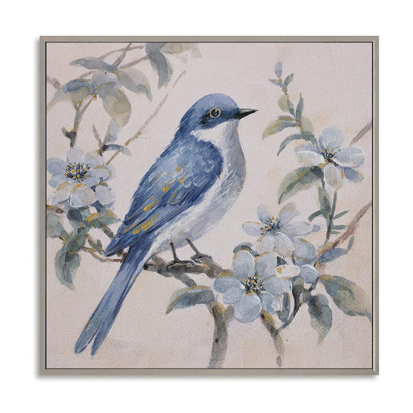 Spring Branch View - Bluebird Floral Painting#M3614 Painting artwepaint 