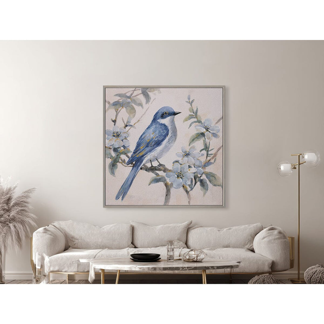 Spring Branch View - Bluebird Floral Painting#M3614 Painting artwepaint 