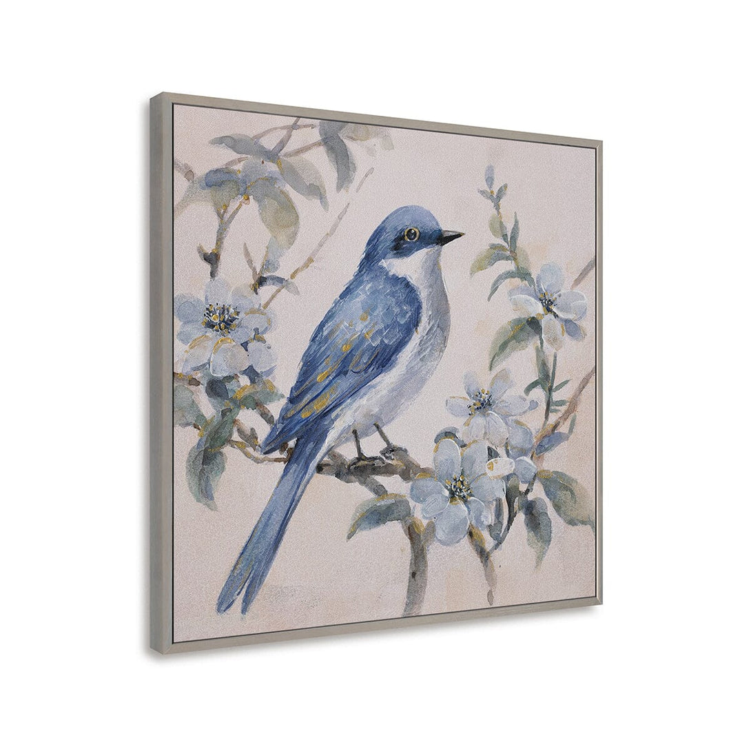 Spring Branch View - Bluebird Floral Painting#M3614 Painting artwepaint 