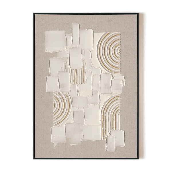 Square Texture - Abstract Geometric Wall Art#M2617 Painting artwepaint 