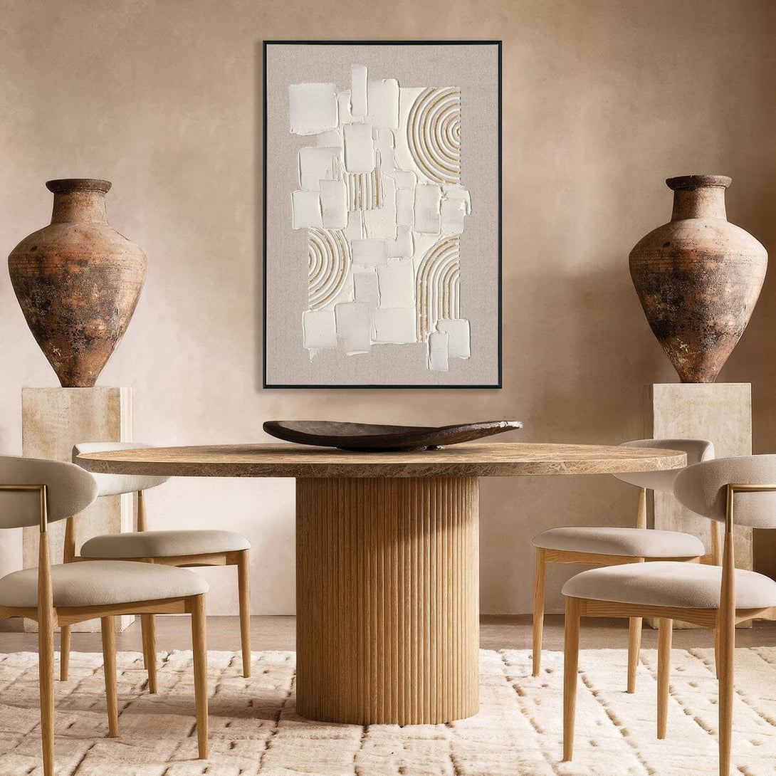 Square Texture - Abstract Geometric Wall Art#M2617 Painting artwepaint 