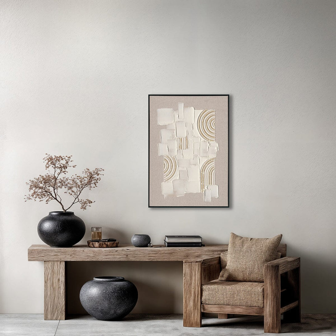 Square Texture - Abstract Geometric Wall Art#M2617 Painting artwepaint 