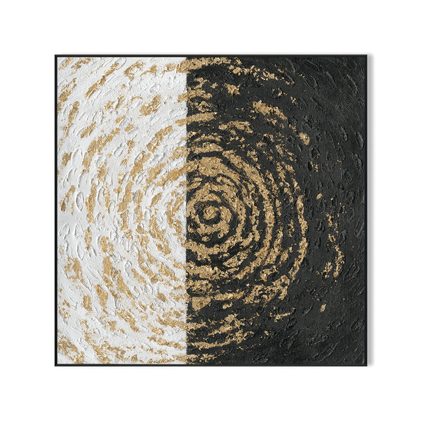 Starlit Surge - Silver Grey Abstract Painting #J5106 Painting artwepaint 