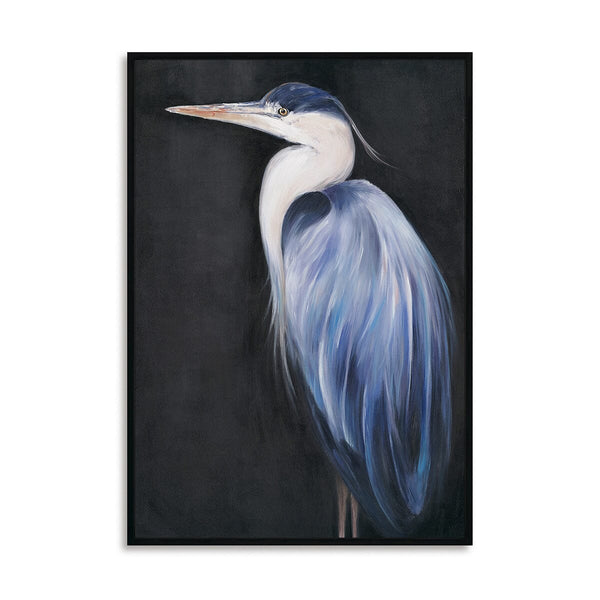 Still Water Blue - Heron Realism Painting #M4573 Painting artwepaint 