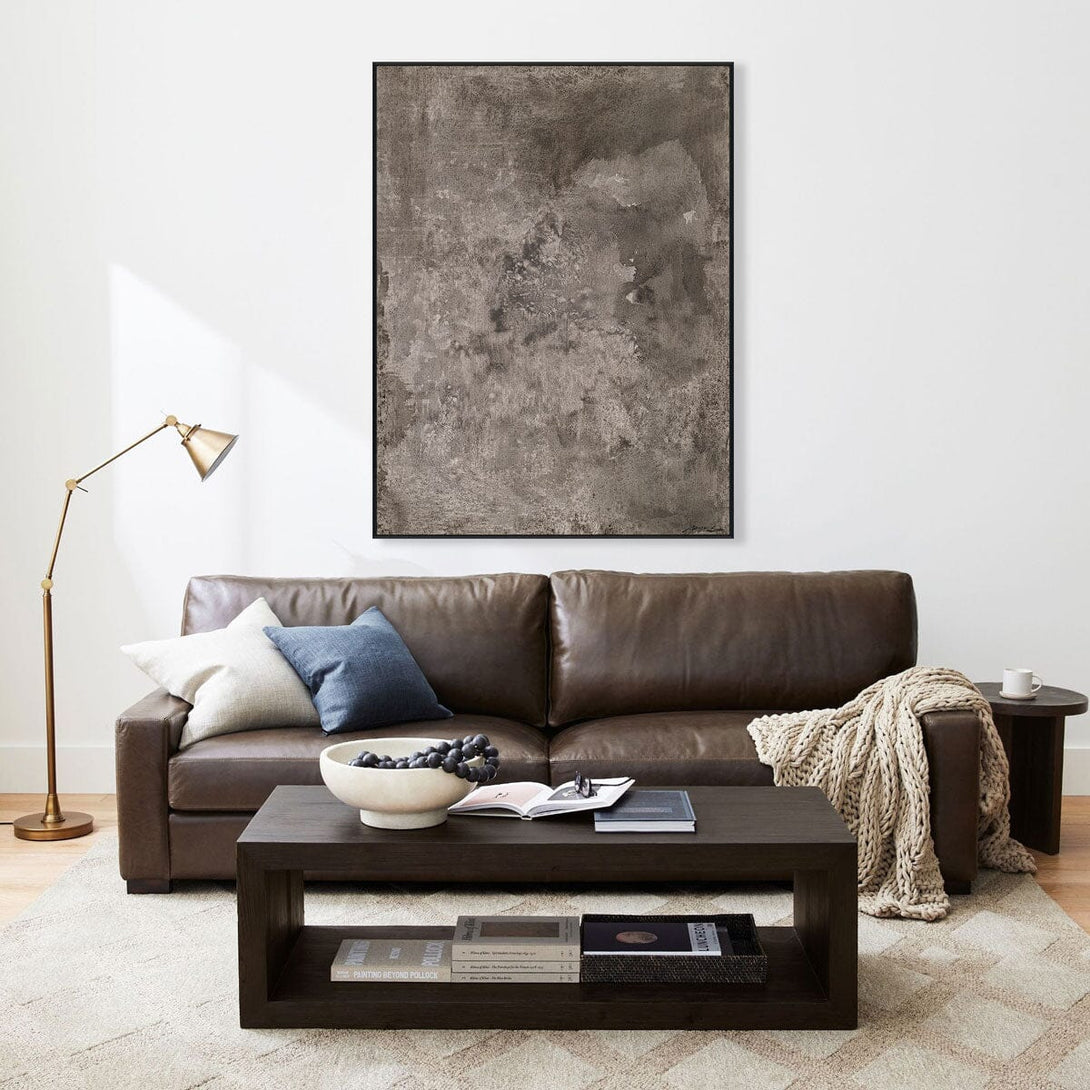 Stone Grey - Abstract Cement Texture Painting #M8147 Painting artwepaint 