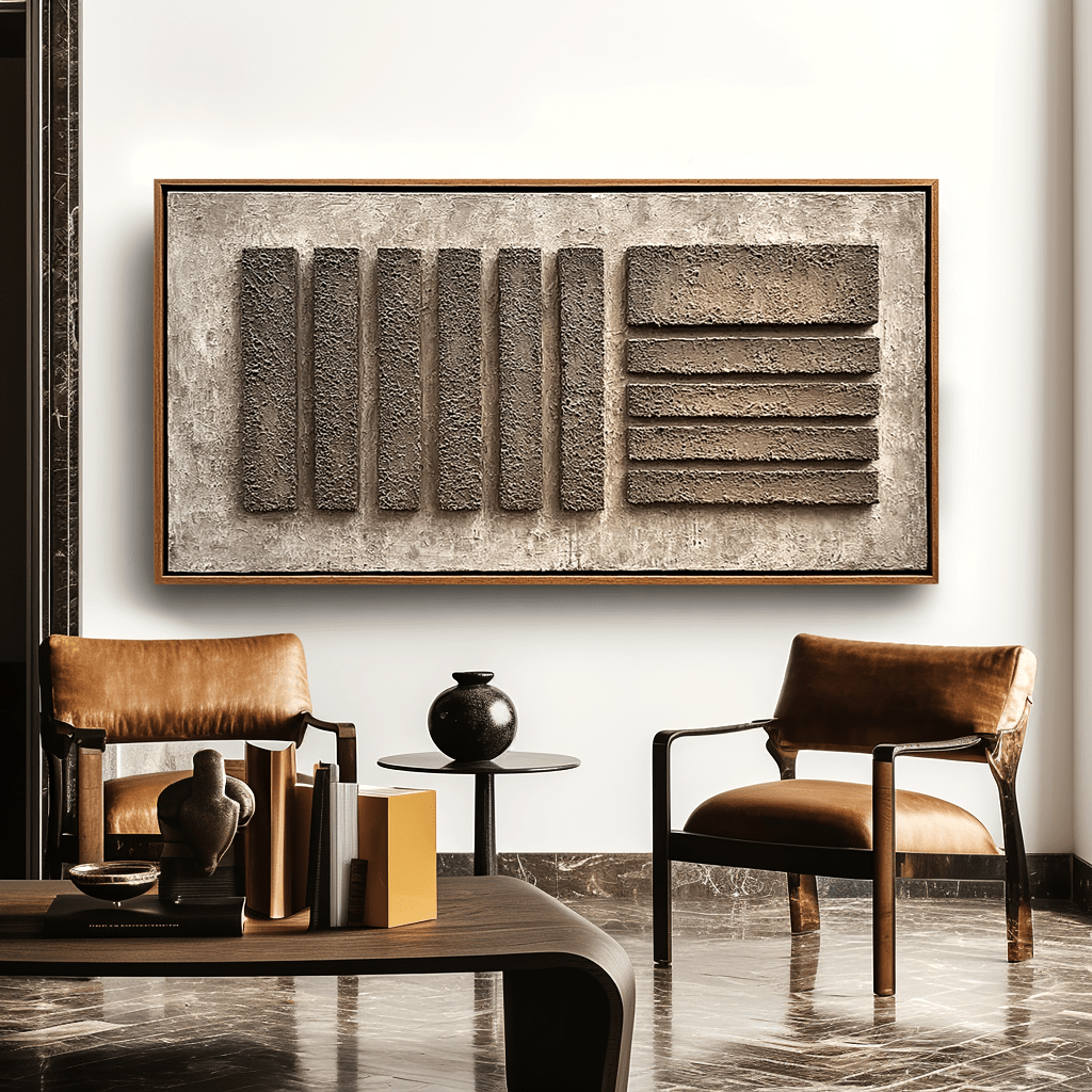 Stone Rhythm – Architectural Relief Painting #awp87 Painting artwepaint 
