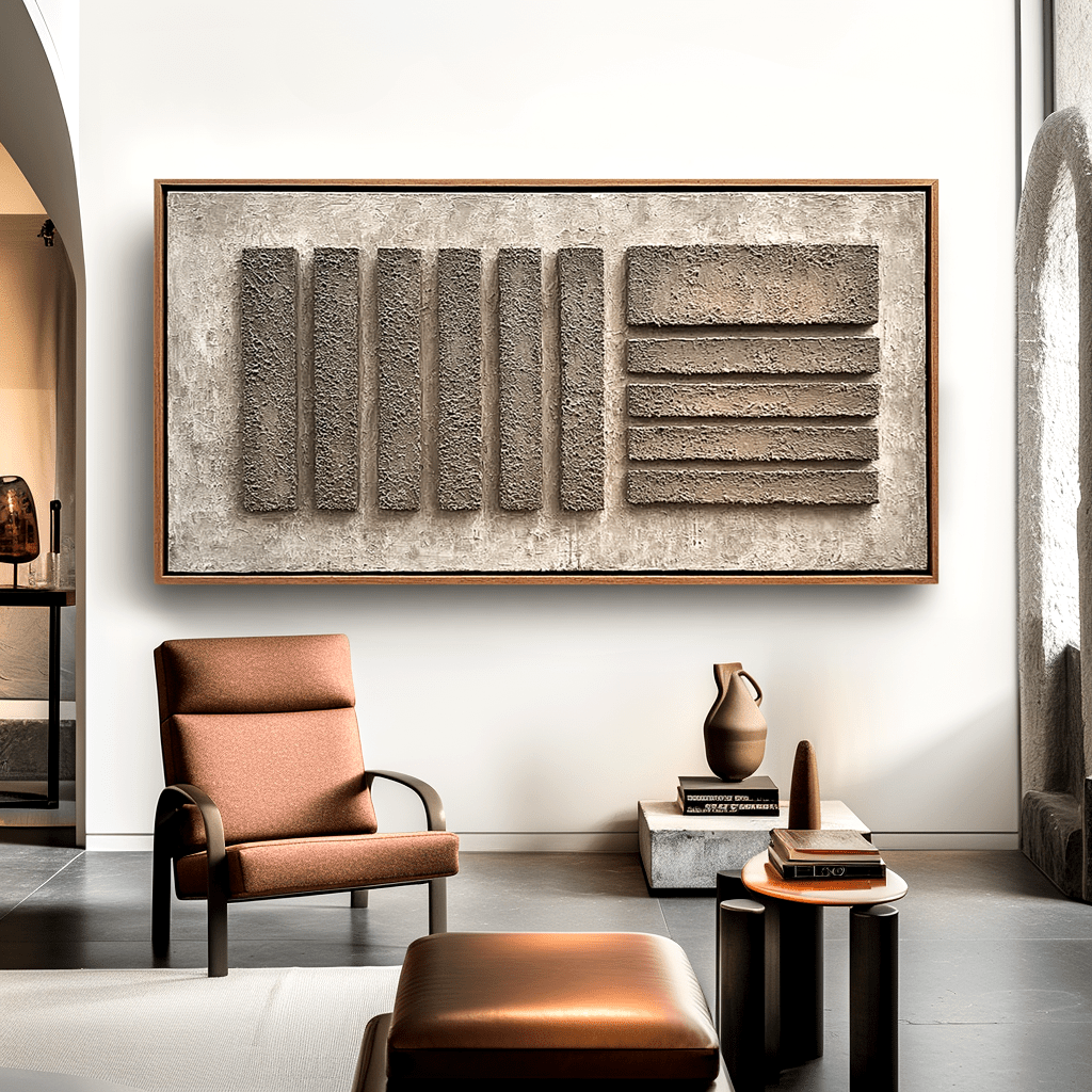 Stone Rhythm – Architectural Relief Painting #awp87 Painting artwepaint 