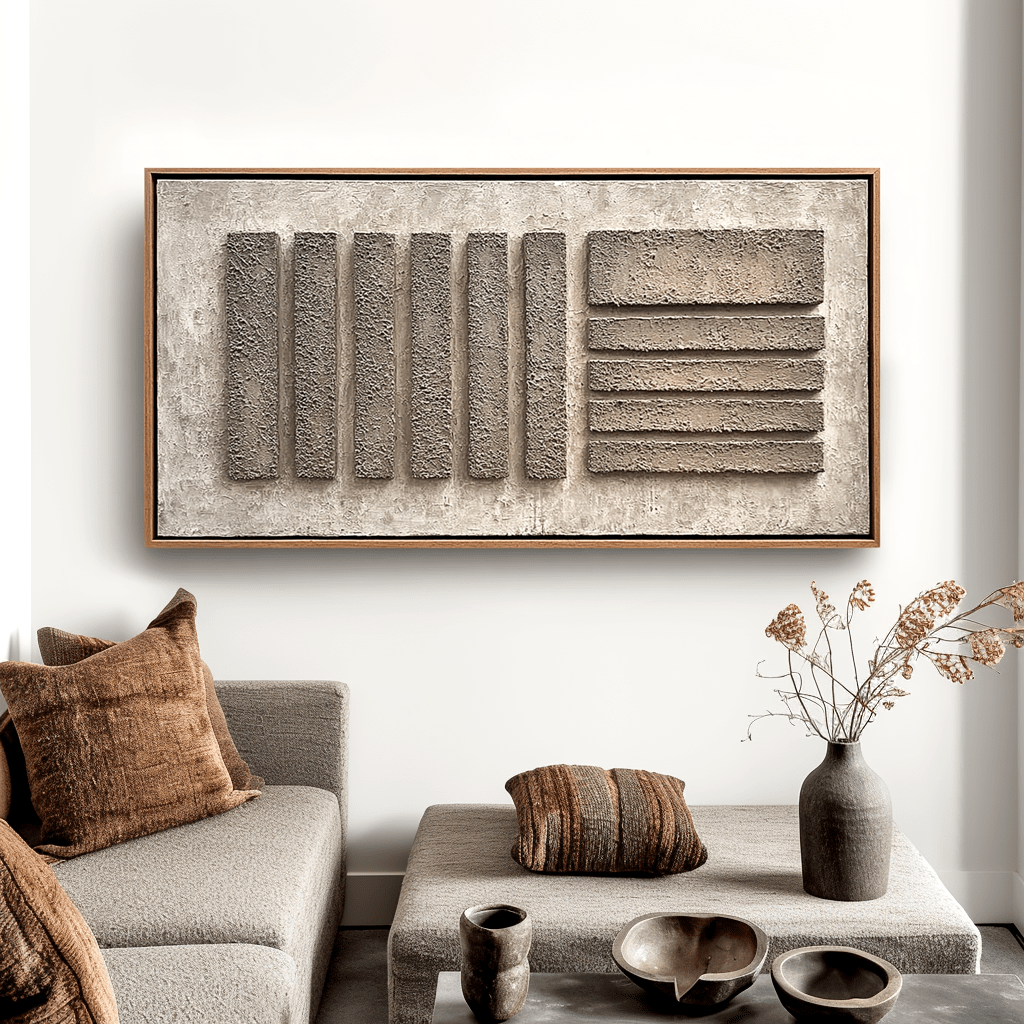 Stone Rhythm – Architectural Relief Painting #awp87 Painting artwepaint 