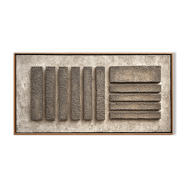 Stone Rhythm – Architectural Relief Painting #awp87 Painting artwepaint 