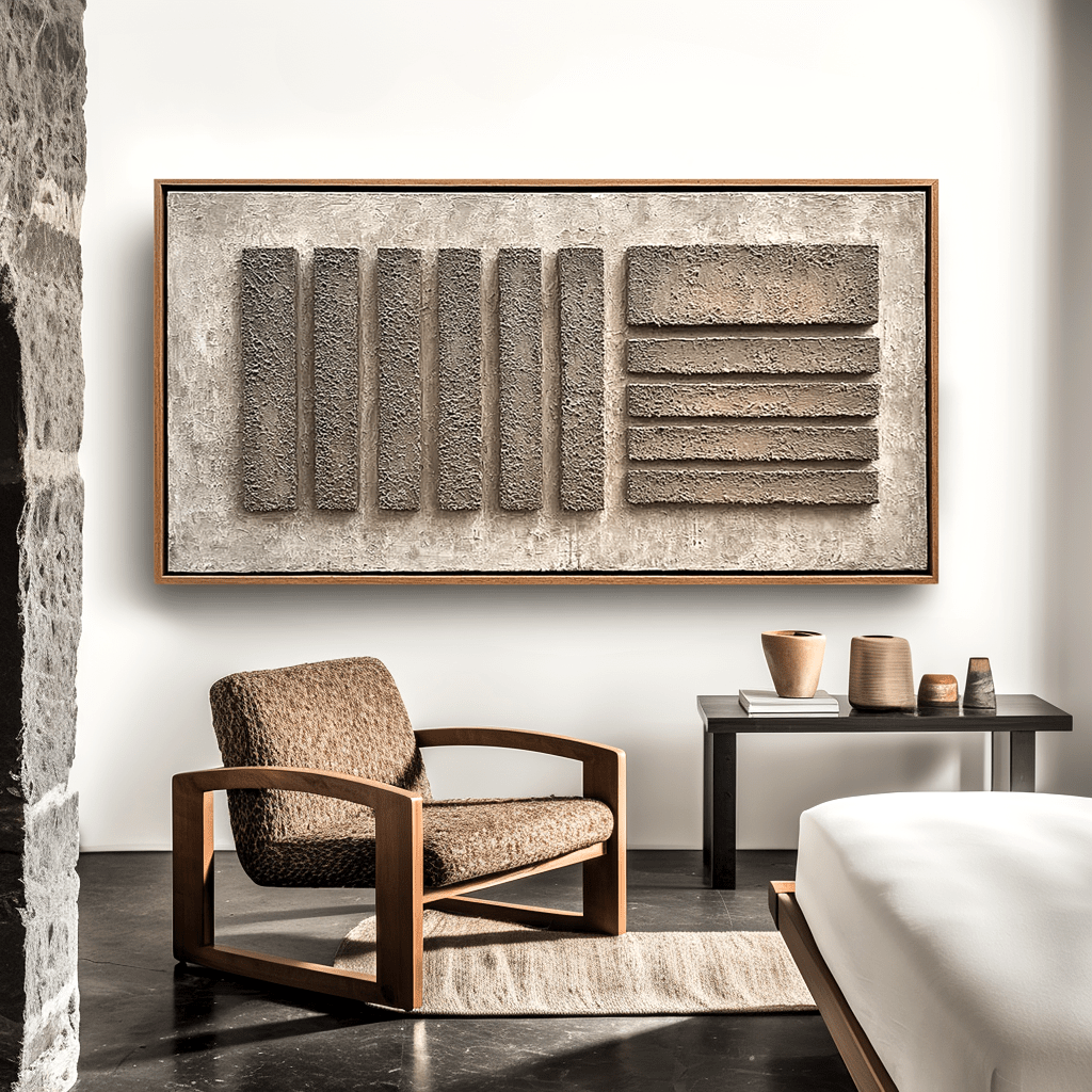 Stone Rhythm – Architectural Relief Painting #awp87 Painting artwepaint 