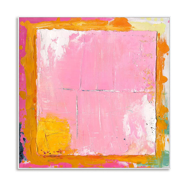 Sunset Glow-Pink & Orange Abstract Painting #P2675 Painting artwepaint 