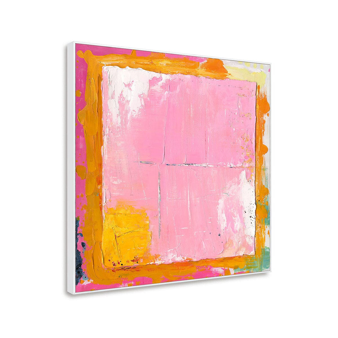 Sunset Glow-Pink & Orange Abstract Painting #P2675 Painting artwepaint 