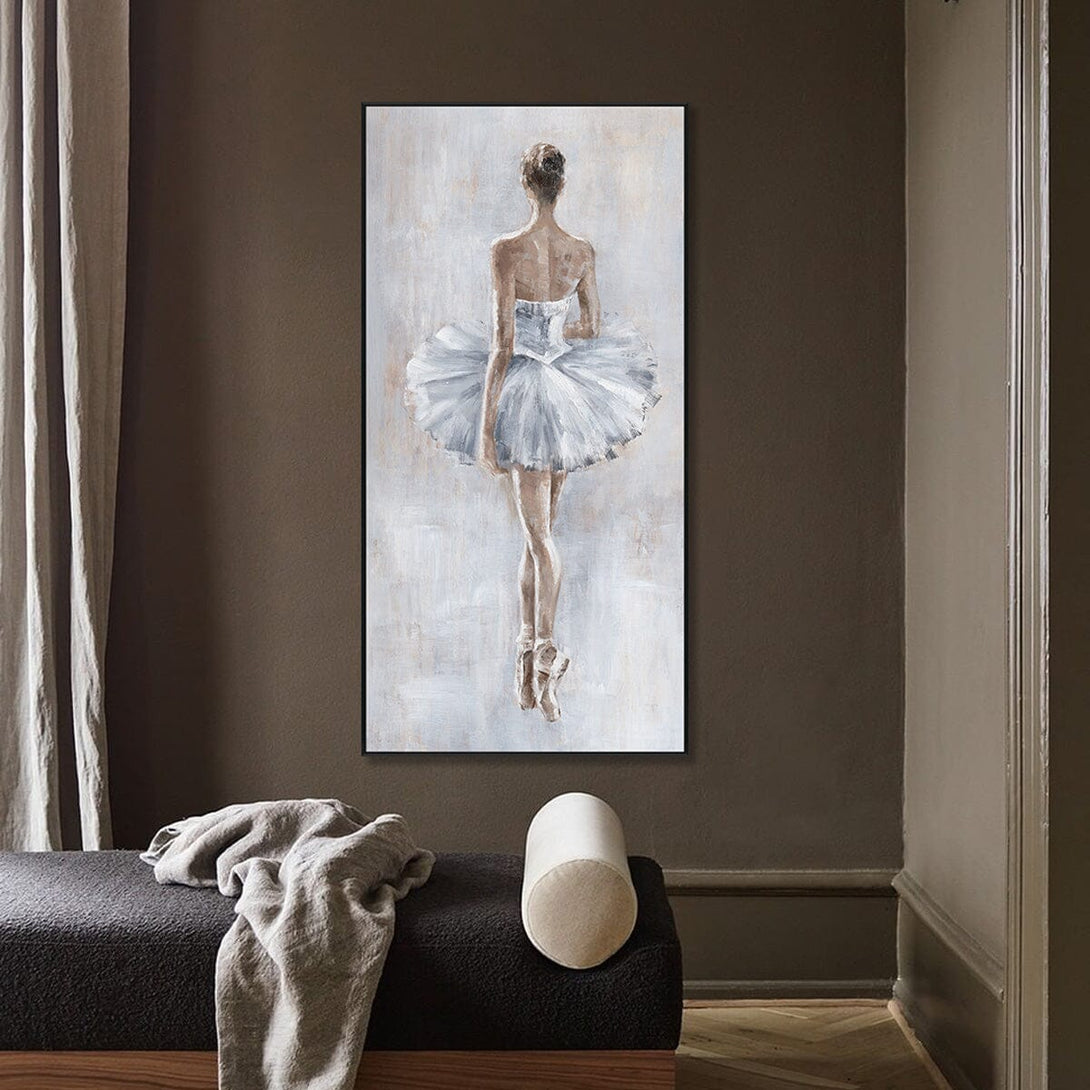 Swan Poise - Ballet Figure Painting #L0588 Painting artwepaint 