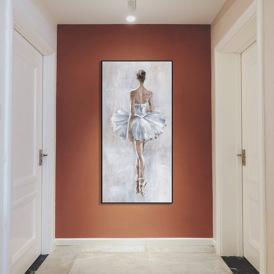 Swan Poise - Ballet Figure Painting #L0588 Painting artwepaint 