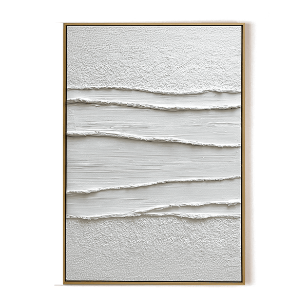 Tide Lines White Textured Painting #awp96 Painting artwepaint 