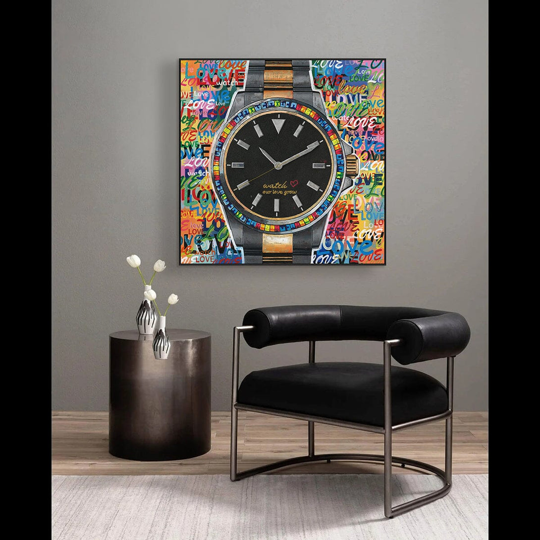 Timeless Love – Rainbow Watch Pop Art #I1700 Painting artwepaint 