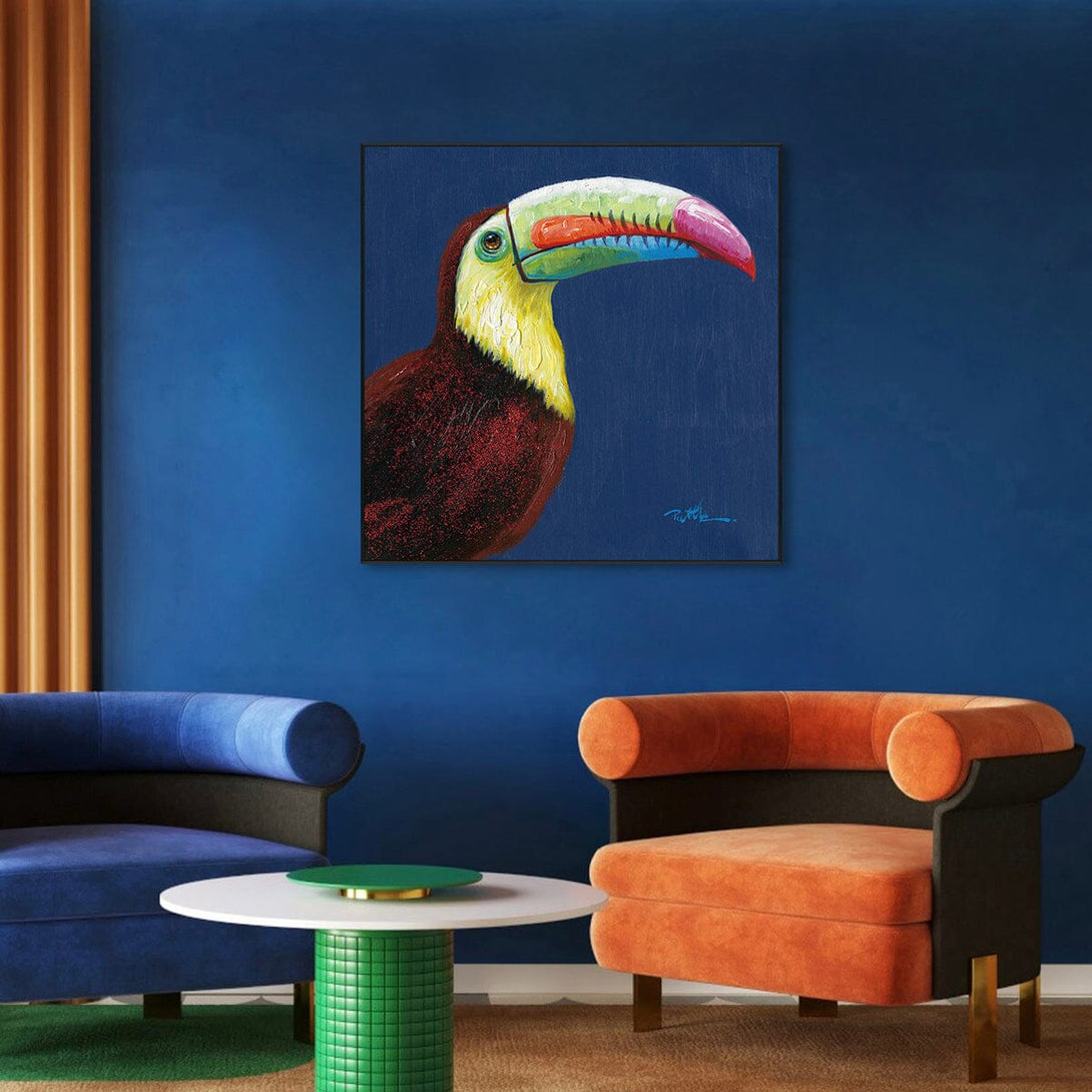 Tropical Majesty – Colorful Toucan Painting #J0004 Painting artwepaint 