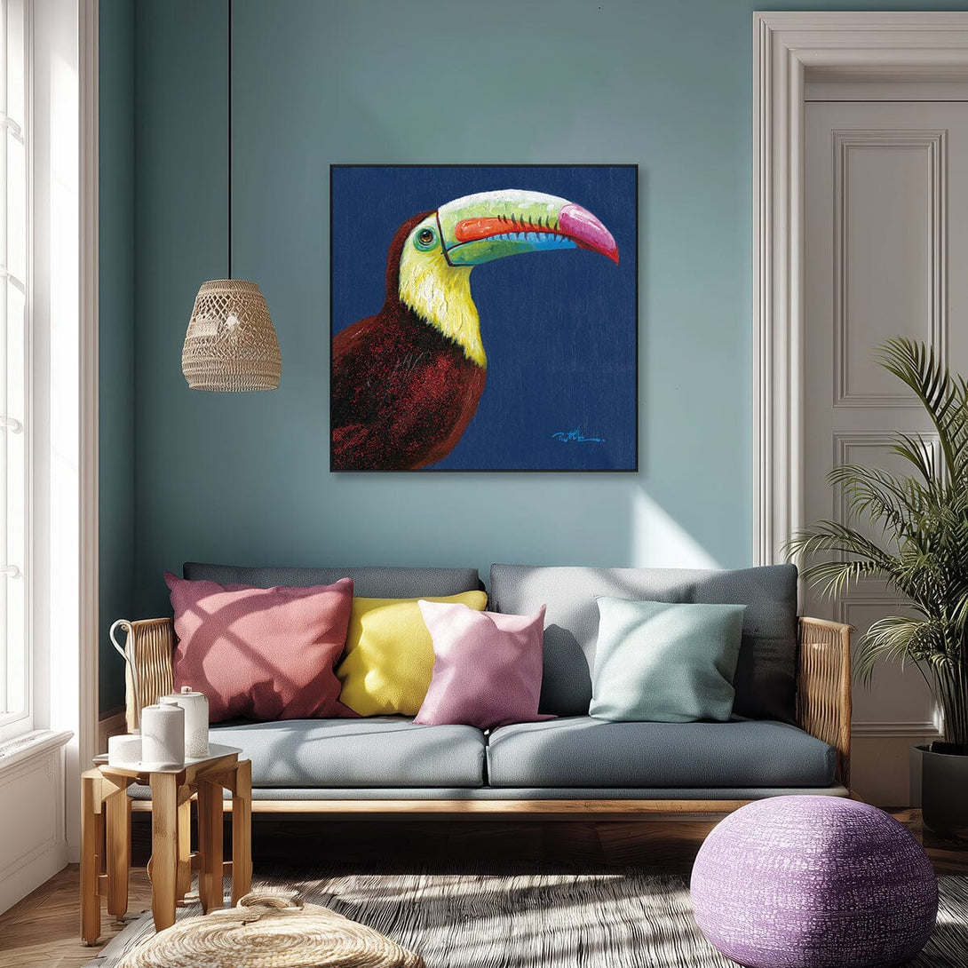 Tropical Majesty – Colorful Toucan Painting #J0004 Painting artwepaint 