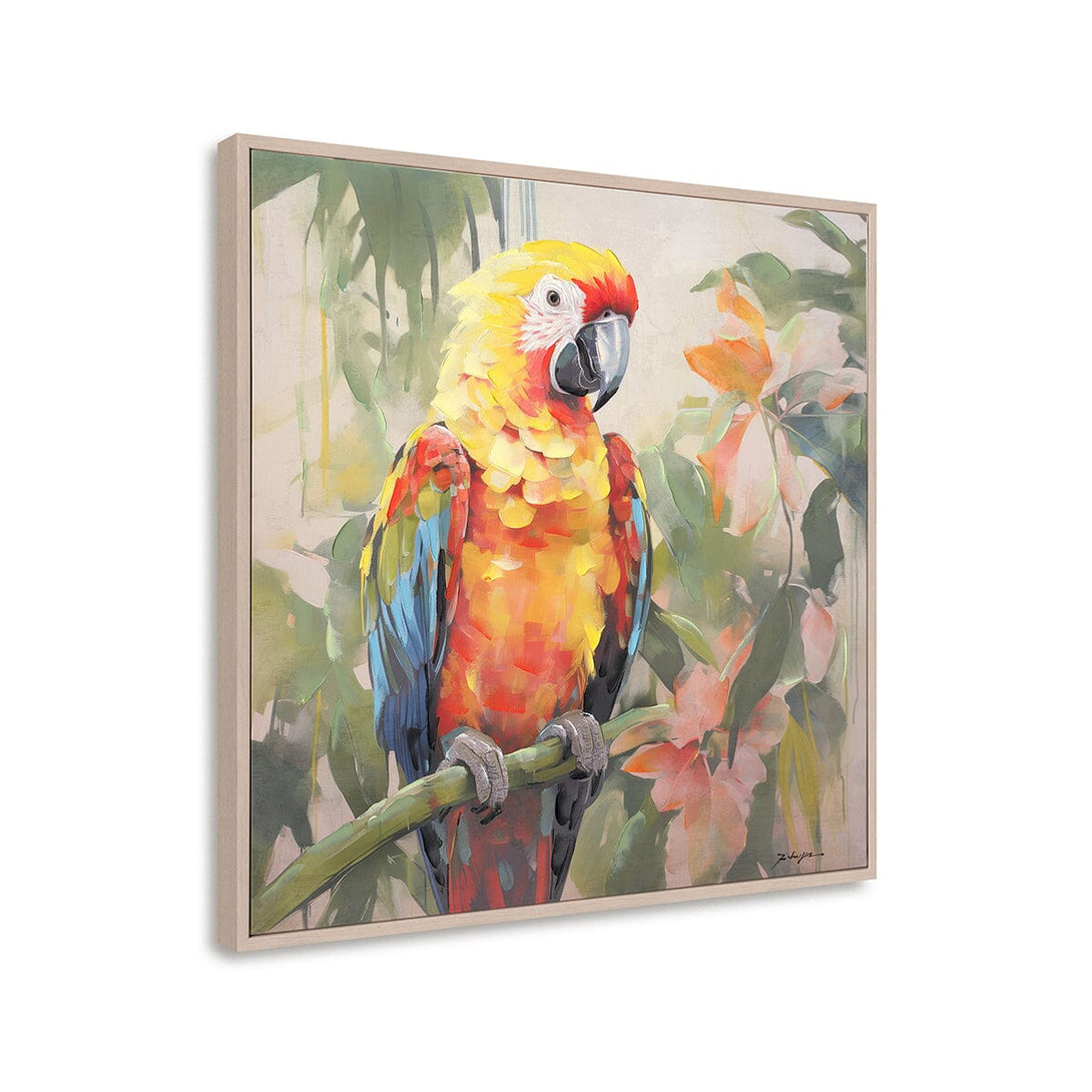 Tropical Sunshine - Golden Parrot Art#M6828 Painting artwepaint 