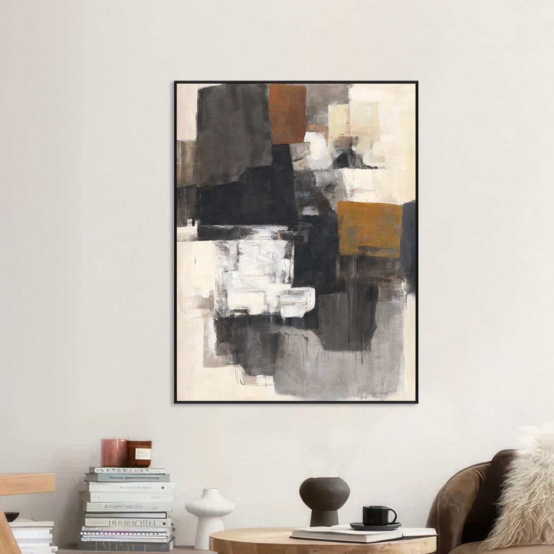 Twilight Blocks – Modern Abstract Painting#M4726 Painting artwepaint 