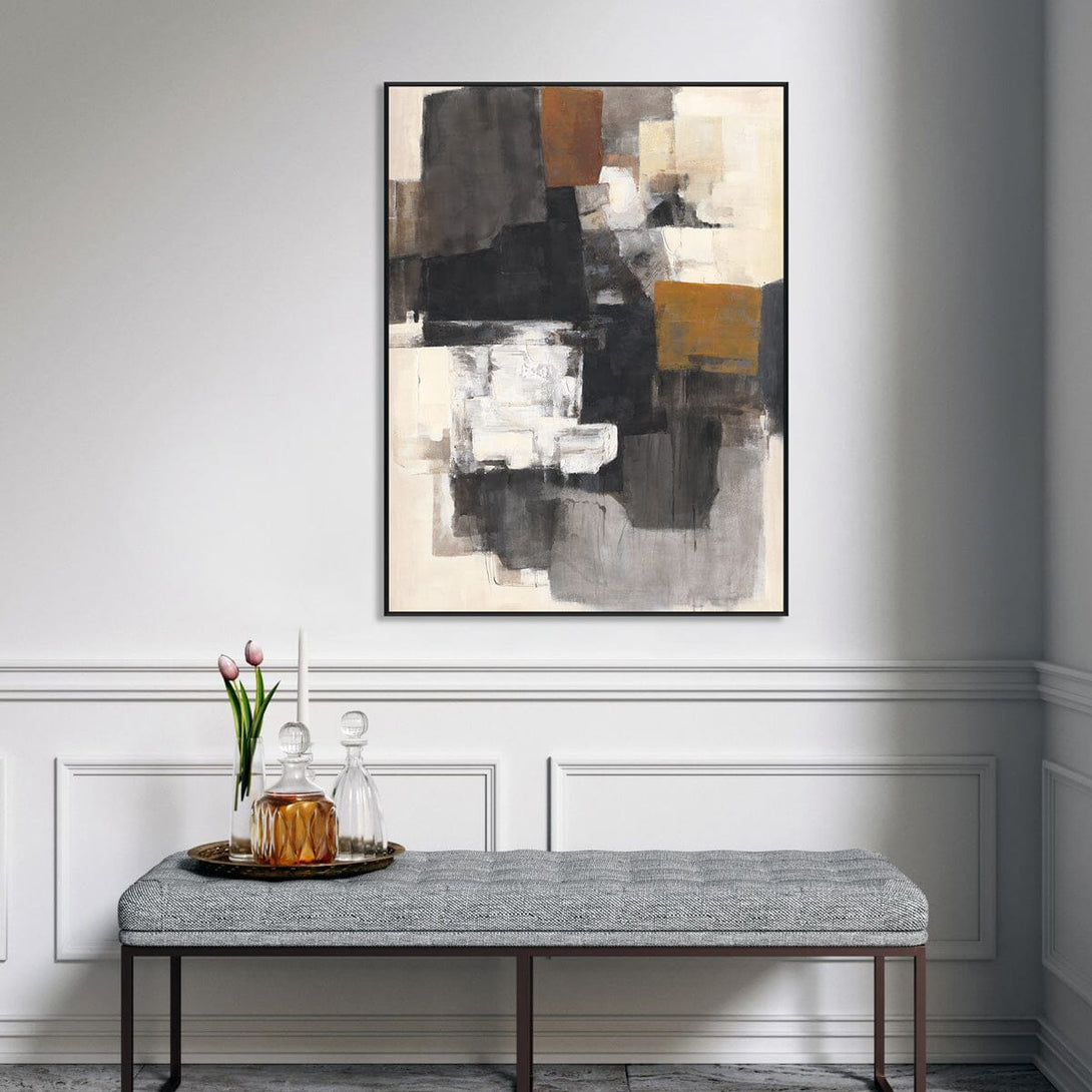 Twilight Blocks – Modern Abstract Painting#M4726 Painting artwepaint 