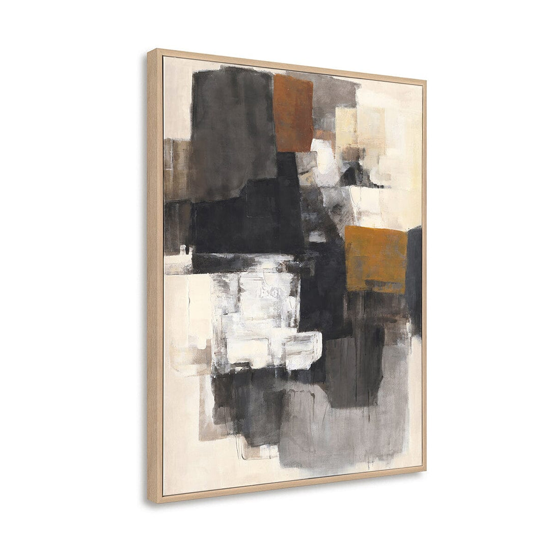 Twilight Blocks – Modern Abstract Painting#M4726 Painting artwepaint 