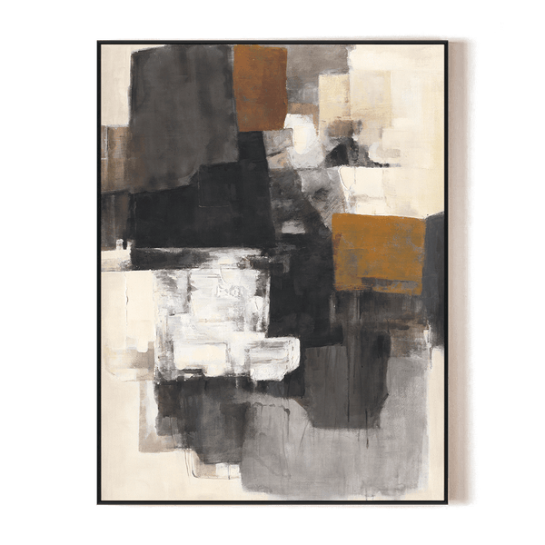 Twilight Blocks – Modern Abstract Painting#M4726 Painting artwepaint 