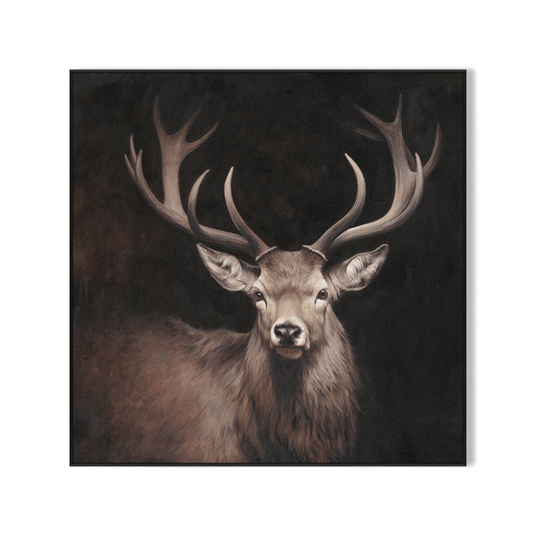 Twilight Stag - Realistic Wildlife Portrait#M4775 Painting artwepaint 