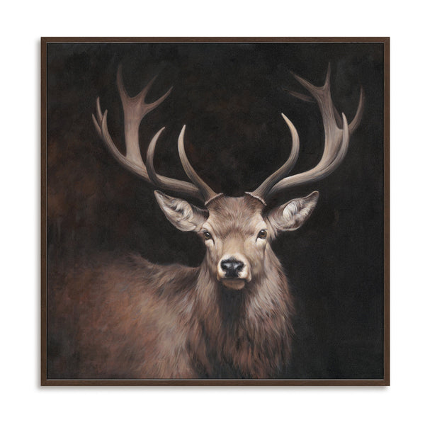 Twilight Stag - Realistic Wildlife Portrait#M4775 Painting artwepaint 