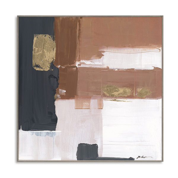 Urban Brown & Gold - Color Block Abstract Painting #P5537 Painting artwepaint 
