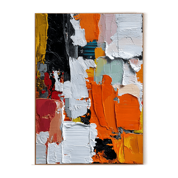 Urban Pulse – Bold Color Abstract Painting #93057 Painting artwepaint 