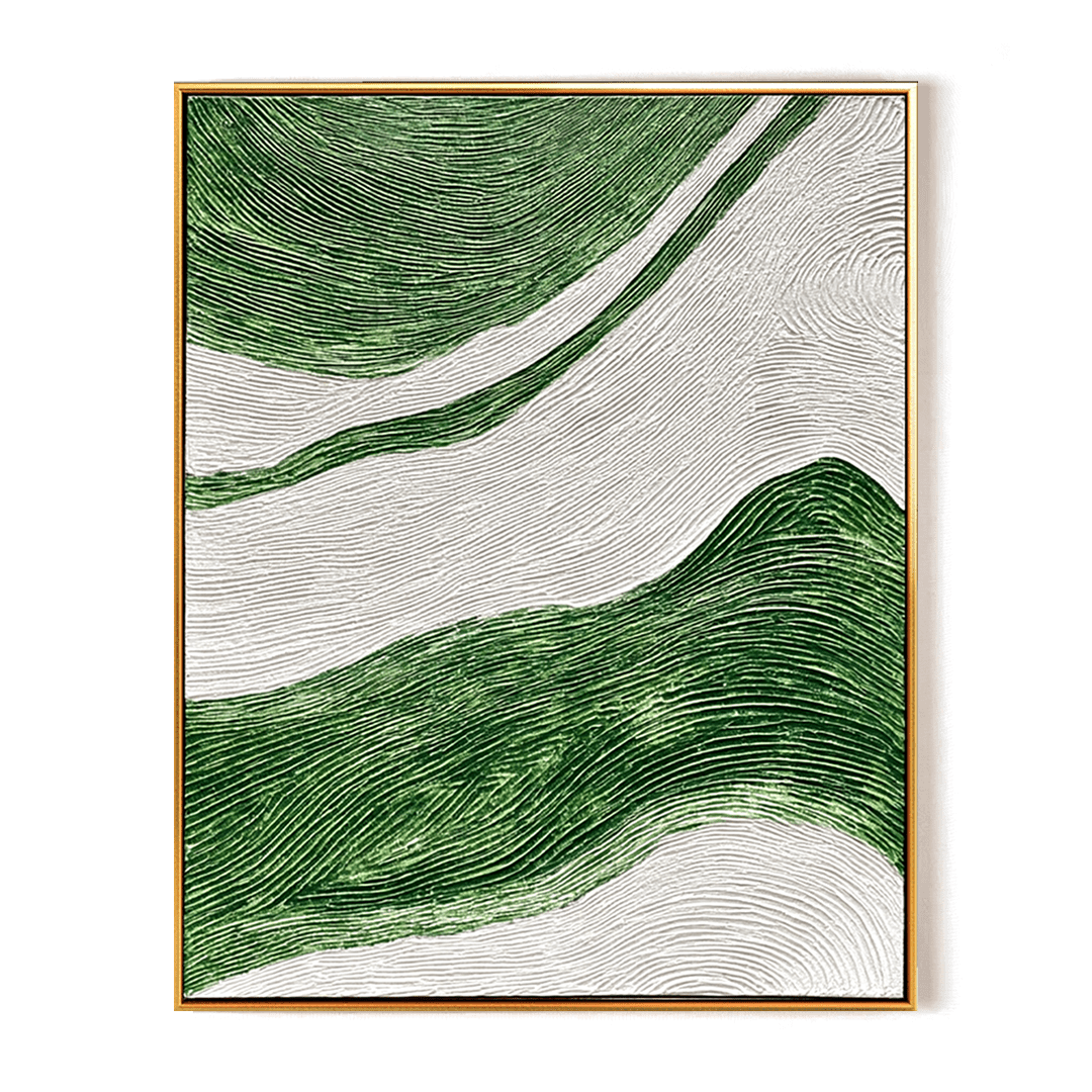 Verdant Flow Abstract Painting #93001 Painting artwepaint 