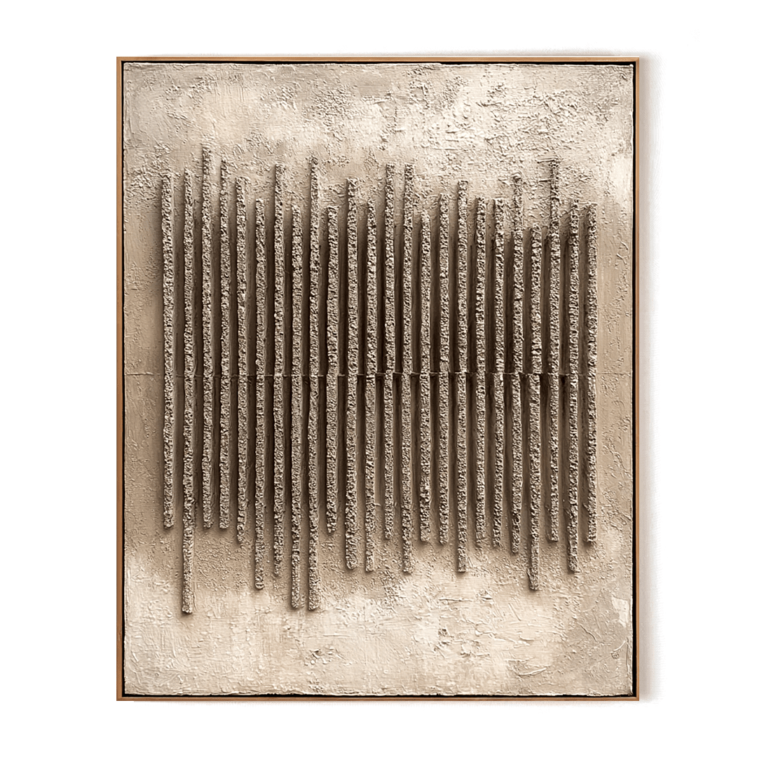 Vertical Chorus – Sculptural Relief Painting #awp92 Painting artwepaint 