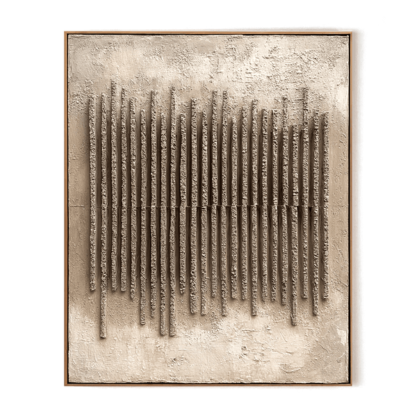 Vertical Chorus – Sculptural Relief Painting #awp92 Painting artwepaint 