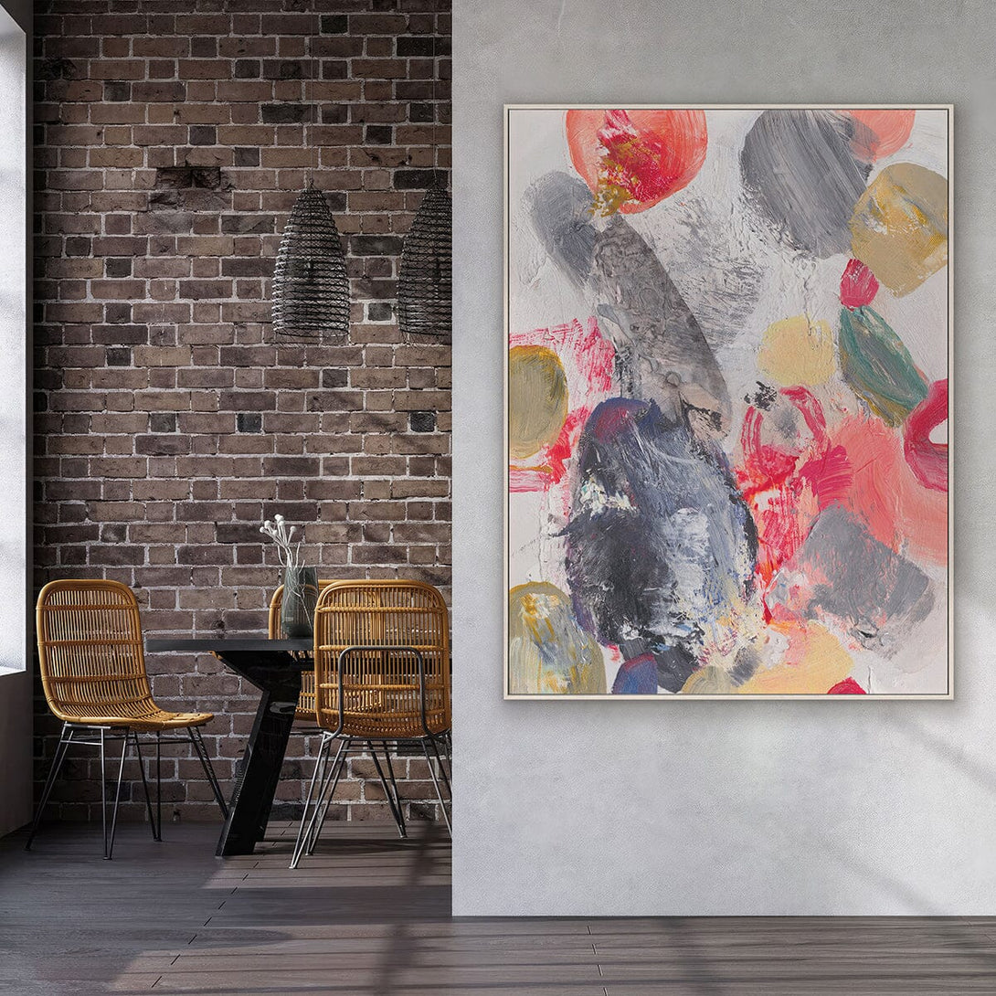 Vivid Bloom - Color Splash Abstract Painting #M5692 Painting artwepaint 