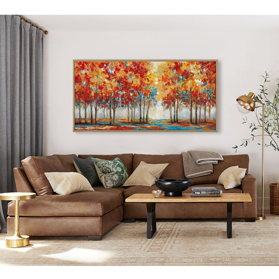 Vivid Woods - Abstract Autumn Landscape#L0566 Painting artwepaint 