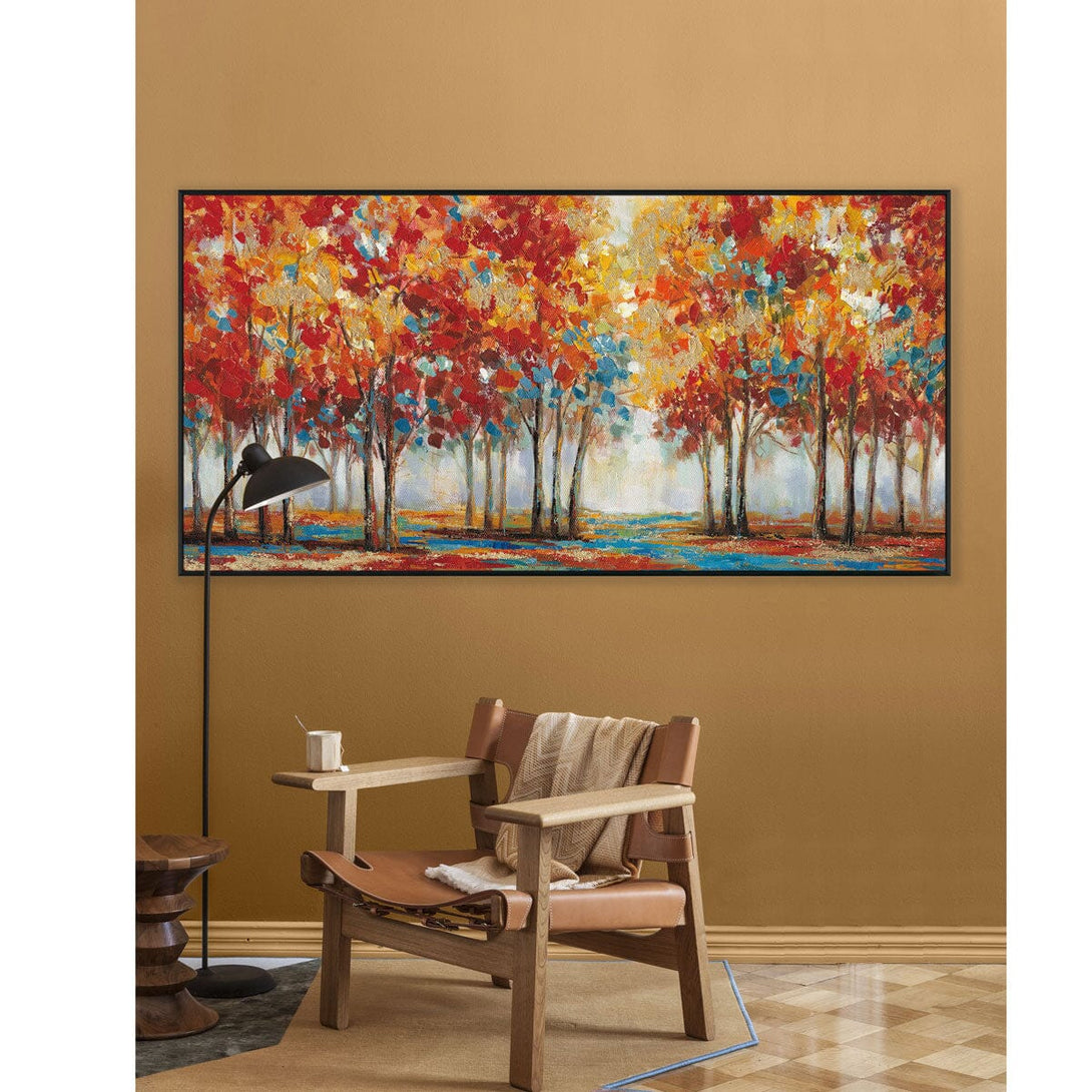 Vivid Woods - Abstract Autumn Landscape#L0566 Painting artwepaint 