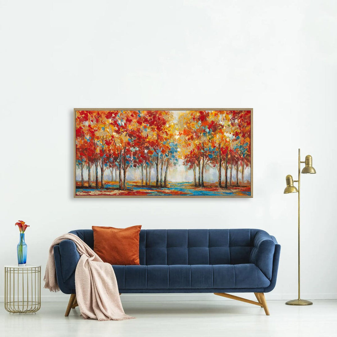 Vivid Woods - Abstract Autumn Landscape#L0566 Painting artwepaint 