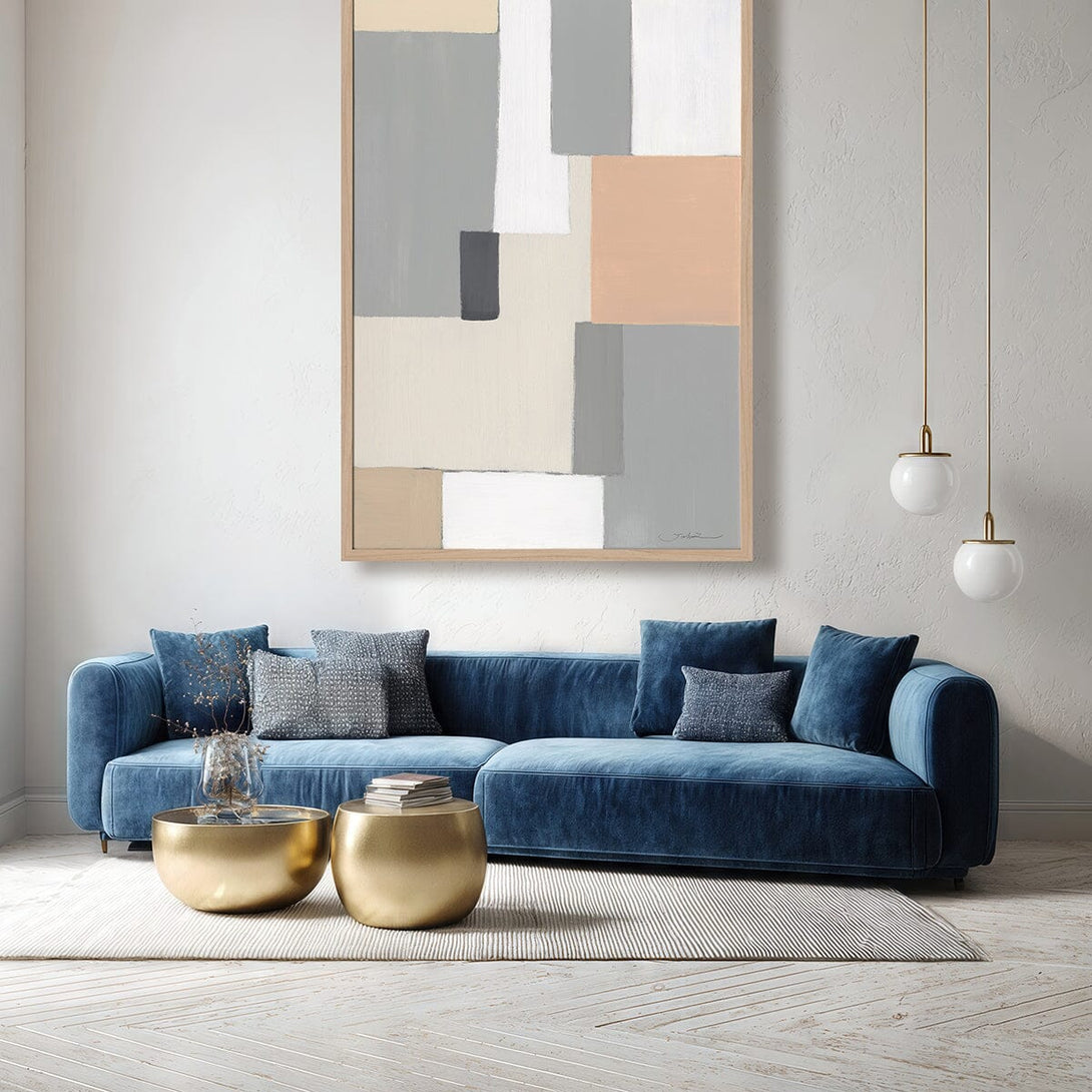 Warm Geometry - Modern Abstract Painting#M6987 Painting artwepaint 