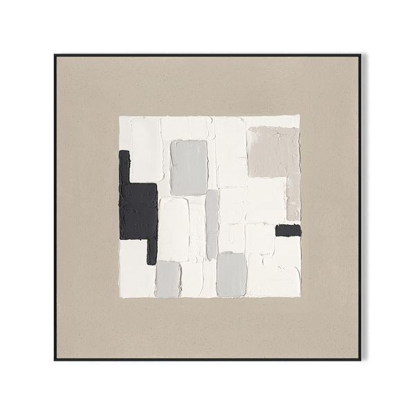 Warm Tone Geometric Art #M4791 Painting artwepaint 