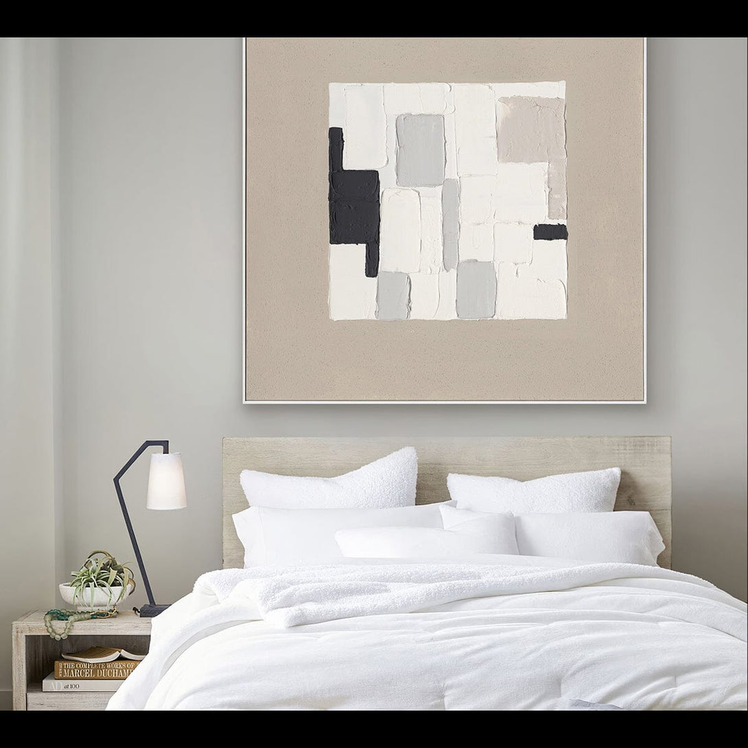 Warm Tone Geometric Art #M4791 Painting artwepaint 